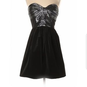 Tibi Black Cocktail Dress Size 4